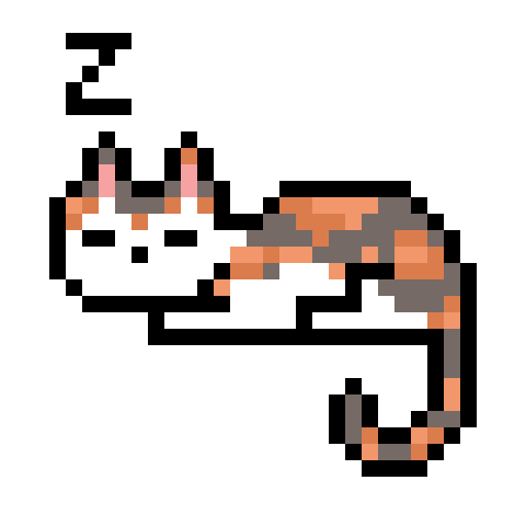 Sleeping cat